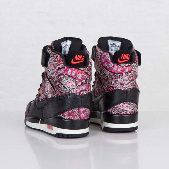🔥 RARE Nike Wedge Air Revolution Ski Hi Liberty Paisley Unique Limited Edition - Picture 7 of 9